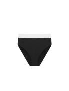 Lauren Ralph Lauren Badkläder Lrl Bel Air Banded High Waist Pant Svart