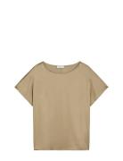 Marc O'Polo Shirts/Blouses Short Sleeve Beige
