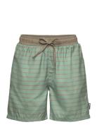 Mikk-line Swim Shorts Aop Grön
