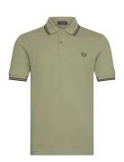Fred Perry Twin Tipped Fp Shirt Khaki Green