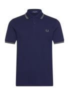 Fred Perry Twin Tipped Fp Shirt Marinblå