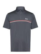 Under Armour Ua Playoff 3.0 Stripe Polo Grå