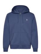 Polo Ralph Lauren Double-Knit Full-Zip Hoodie Blå