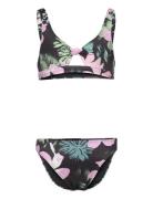 Roxy Shadow Floral Bralette Set Multi/patterned
