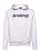 VANS Checkered Drip Hoodie Lila