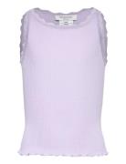 Rosemunde Kids Rkbalta Modal Sl Short Lace Top Lila