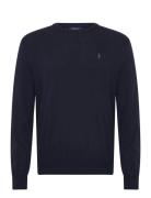 Polo Ralph Lauren Cotton-Cashmere Crewneck Sweater Marinblå