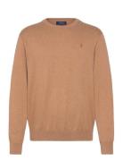 Polo Ralph Lauren Cotton-Cashmere Crewneck Sweater Beige