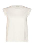 JDY Jdysalva Life S/L Crochet Top Jrs Noos Vit