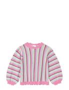 Fliink Bowie Stripe Ls Blouse Rosa