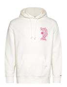 Tommy Jeans Tjm Reg Novelty Fair Hoodie Vit
