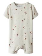 Name It Nbmhuxley Ss Xsl Sunsuit Grå