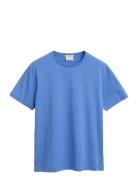 GANT Reg Shield Ss T-Shirt Blå