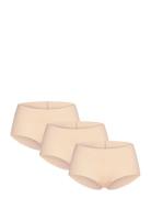 Hunkemöller 3-Pack Invisible Shorts Beige