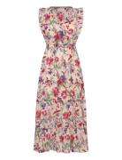 Lollys Laundry Samoll Midi Dress Sl Rosa