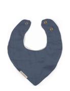 Filibabba Bib - Muslin Muddly Blue Blå