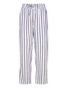FREE/QUENT Pants From Freequent In A Light Material With A Striped Pri...