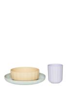 OYOY MINI Pullo Tableware Set Lila