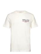 GANT Graphic Ss T-Shirt Vit