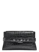 Markberg Yvettembg Clutch, Croco Svart
