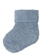 Name It Nbmollo Terry Fluffy Sock Blå