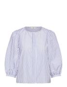 JDY Jdyjasmin 3/4 Shirt Wvn Exp Blå