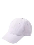 Lindex Cap Roundpeak Linen Rosa