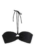 Lindex Bra Bandeau Brie Crepe Svart