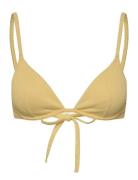Lindex Bra Stella Swim Wavy Gul