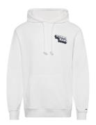 Tommy Jeans Tjm Stack Back Logo Hoodie Ext Vit