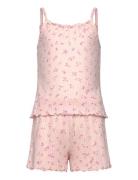 Lindex Pyjama Set Pointelle Singlet A Rosa
