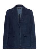 Lauren Ralph Lauren Denim Blazer Blå