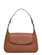 Lauren Ralph Lauren Crosshatch Medium Schylar Shoulder Bag Brun