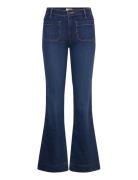 Wrangler Flare Blå