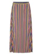 ONLY Onlalma Life Poly Plisse Skirt Aop Multi/patterned