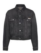 Calvin Klein Jeans 90S Trucker Black Fog Svart