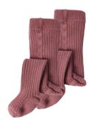 Lil'Atelier Nbfilso 2 Pack Pantyhose Lil Rosa