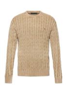 Tommy Hilfiger Classic Cable Gmd C Nk Beige