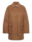 Tommy Hilfiger Padded Nylon Reg Quilted Coat Beige