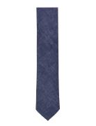 Lindbergh Black Structured Tencel Tie 7 Cmstructured Tencel Tie 7 Cm M...
