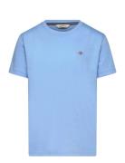 GANT Shield Ss T-Shirt Blå