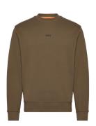 BOSS Wesmallcrew Khaki Green