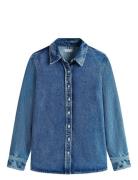 Tommy Hilfiger Dnm Lana Reg Shirt Blå