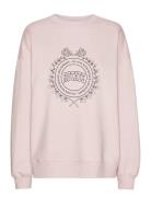 ROTATE Birger Christensen Heavy Sweat Crewneck Rosa