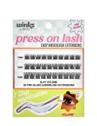 Ardell Winks Press On Underlash Extensions Slay Volume Svart