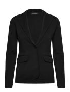 Lauren Ralph Lauren Cotton-Blend Sweater Blazer Svart