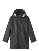 Name It Nkndry Rain Jacket Long 1Fo Noos Svart