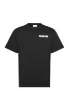 Calvin Klein Jeans Ss 20S Calvin Line 3Dbox Graphic Svart