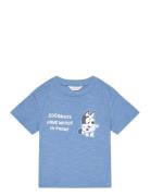 Mango Bluey Printed T-Shirt Blå