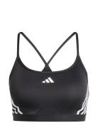 Adidas Performance Aerct Ls 3S Bra Svart